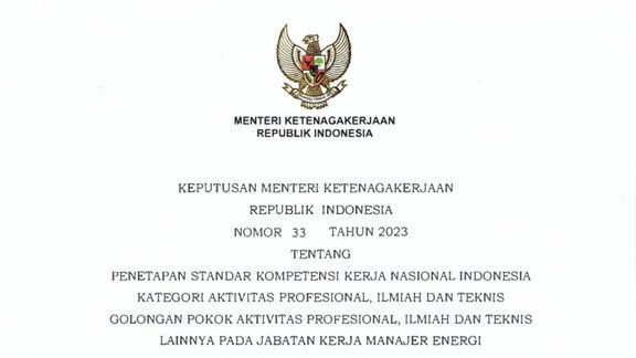 skkni manajer energi terbaru enerco nusantara training
