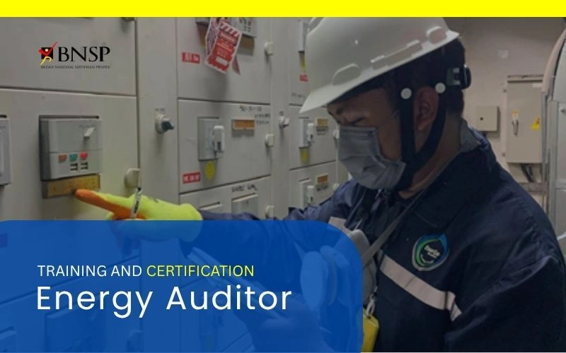 training dan sertifikasi auditor energi bnsp diselenggarakan oleh divisi training enerco nusantara engineering d