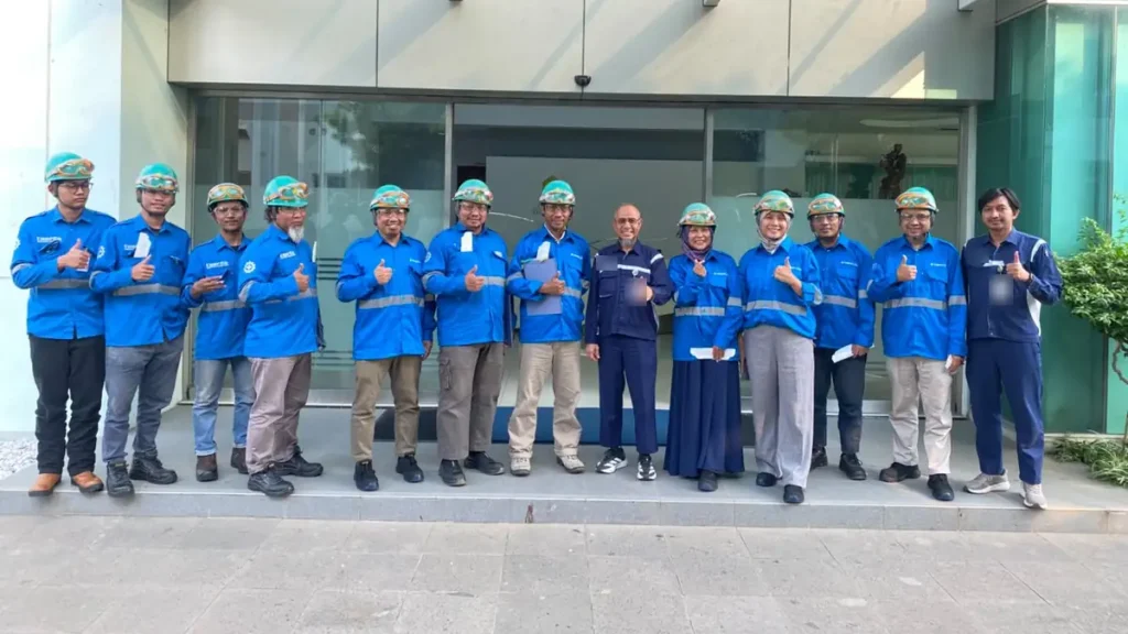 Tim Enerco Nusantara Engineering saat pendampingan manajemen energi dan pelaporan POME ESDM di lokasi klien industri